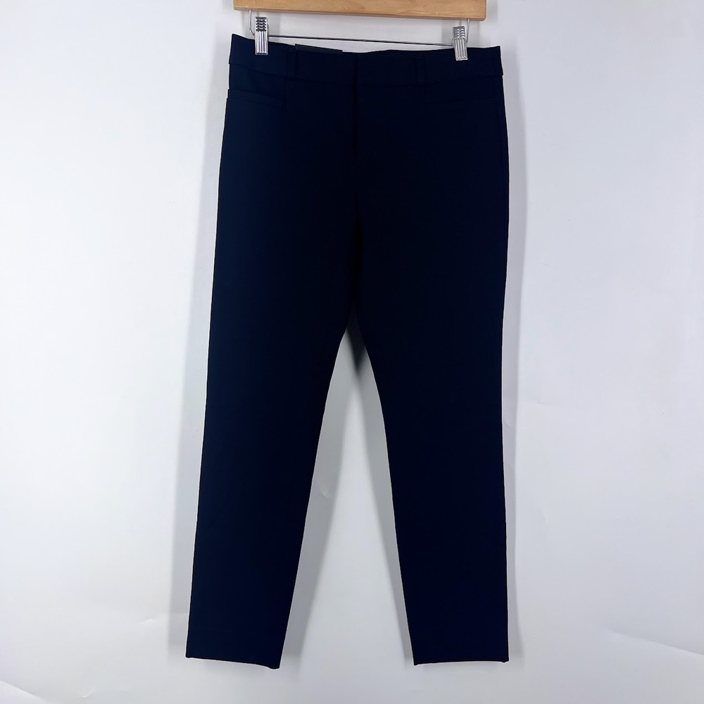 Banana Republic Modern Sloan Washable Bi-Stretch Skinny Ankle Pants Navy Blue 2